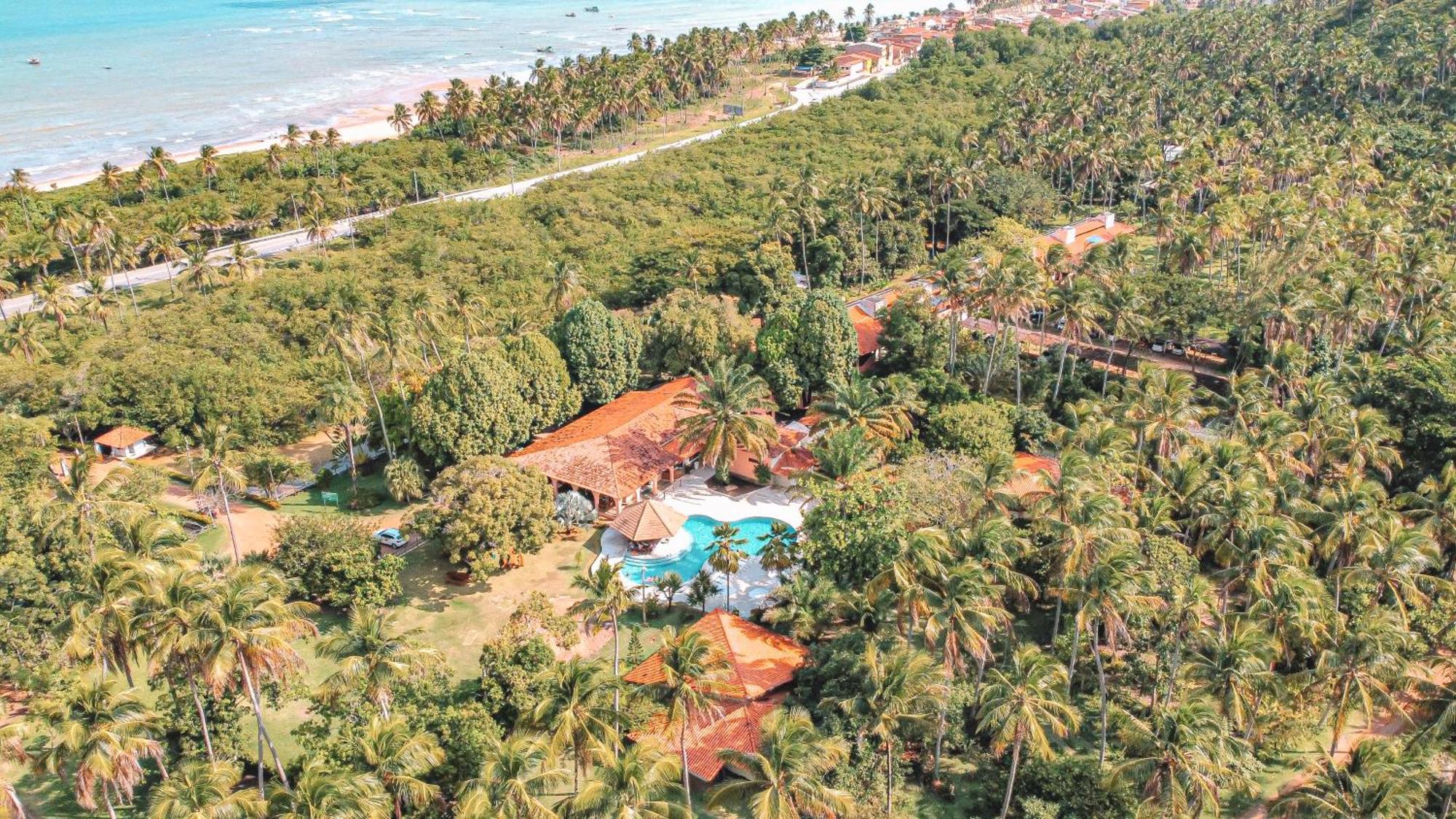 Eco Pousada Paraiso Dos Coqueirais Japaratinga Exterior foto